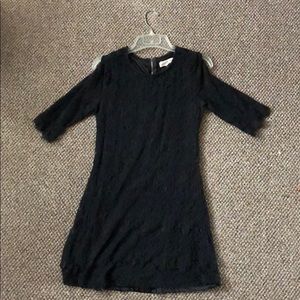 Lace black dress